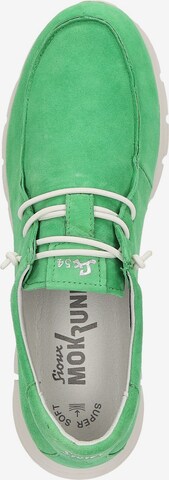 SIOUX Lace-Up Shoes 'Mokrunner' in Green