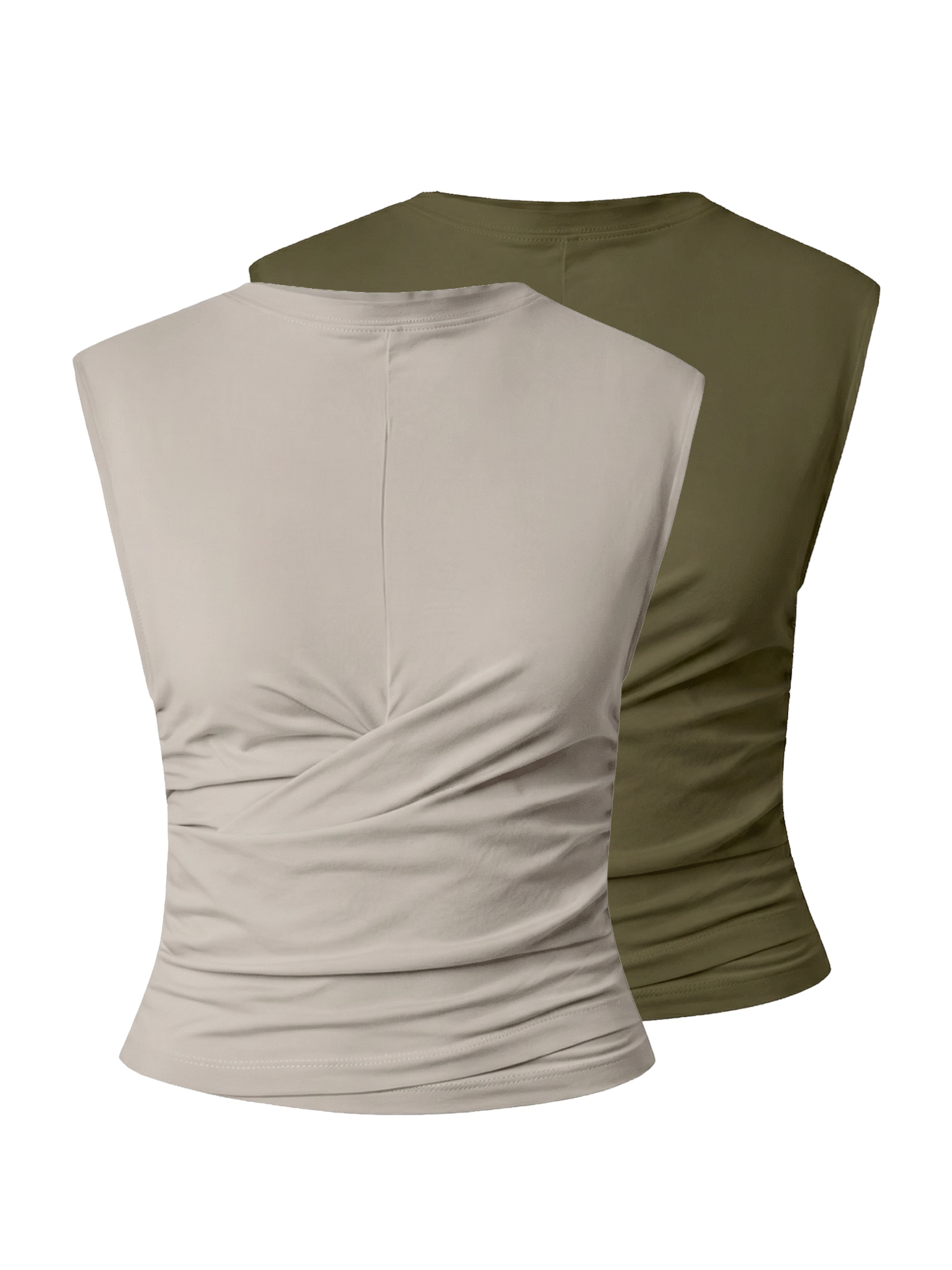 studioselect Top 'Edda' - Béžová: predná strana