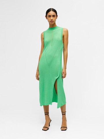 OBJECT - Vestido de malha 'Bianka' em verde