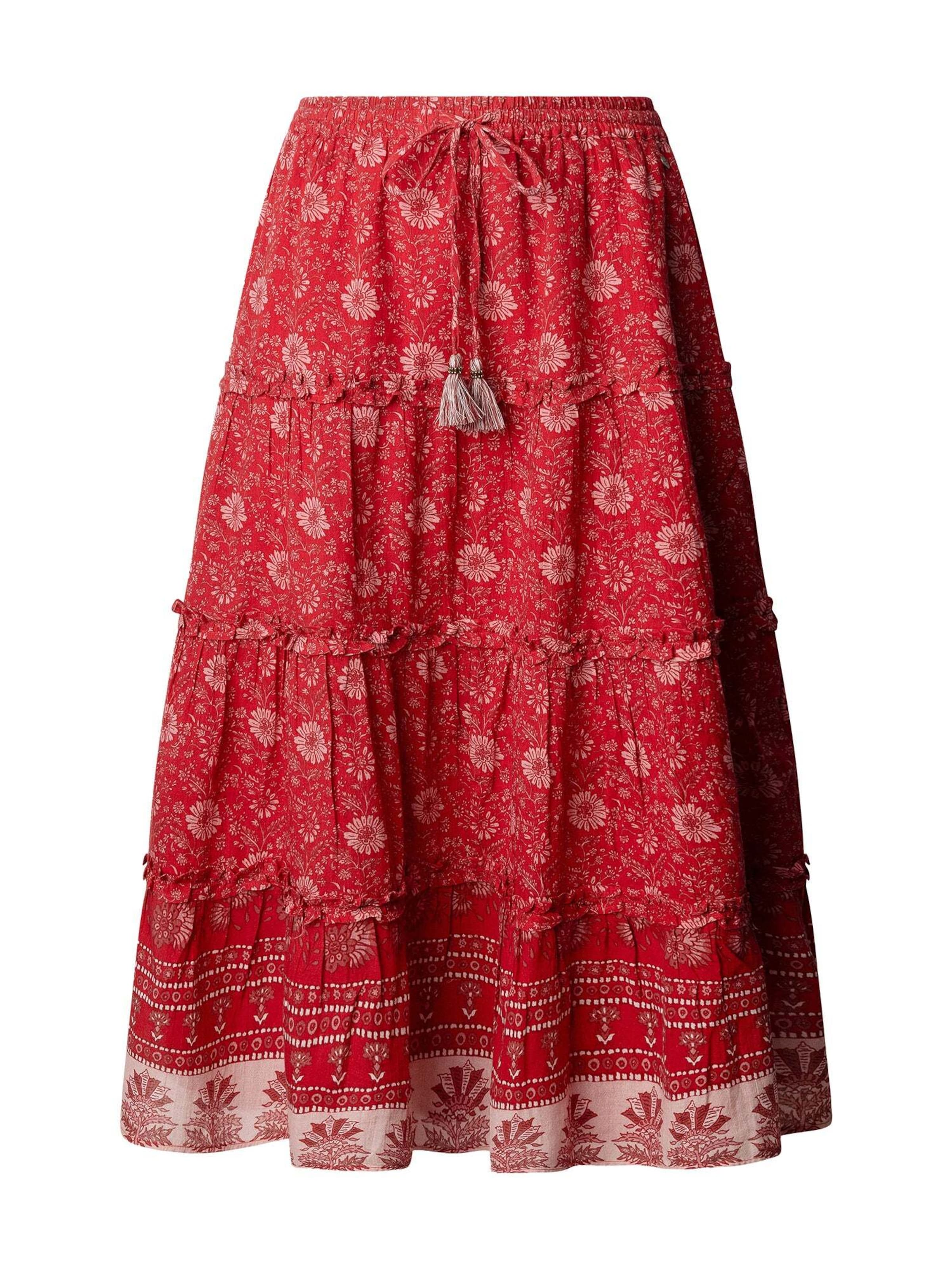 Pepe Jeans Skirt 'CANDELA' in Red: front