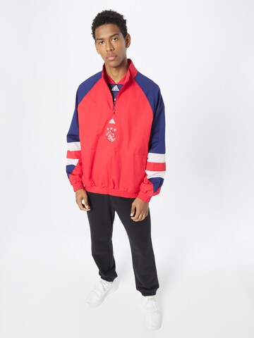 ADIDAS SPORTSWEAR Athletic Sweatshirt 'Ajax' in Red