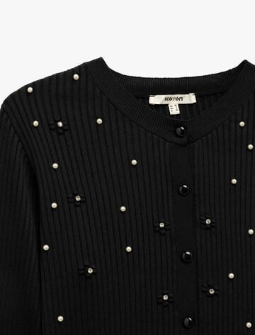 Koton Knit cardigan in Black