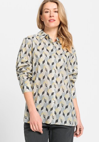 Olsen Bluse in Grau: Vorderseite