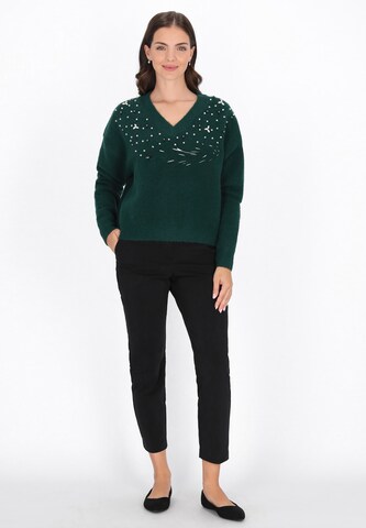 Pull-over Usha en vert