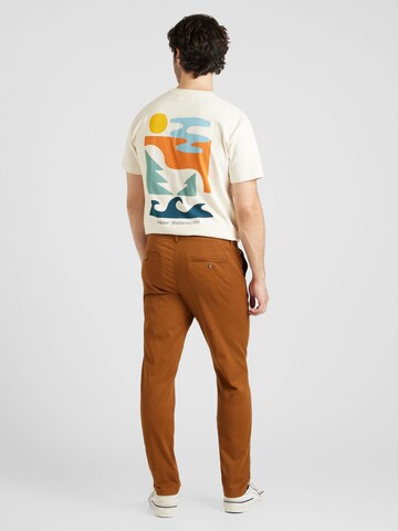 SELECTED HOMME Слим Брюки-чинос 'SLHNew Miles' в Коричневый