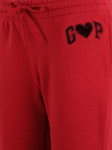 Gap Petite Bootcut Hose in Rot