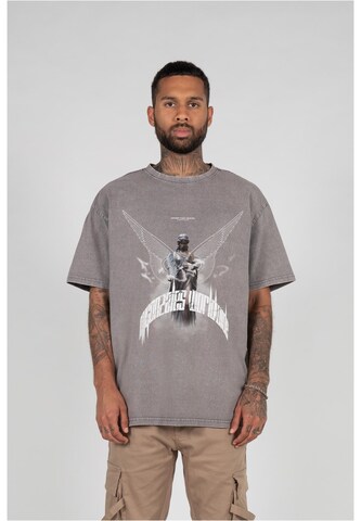 MJ Gonzales T-Shirt in Grau: Vorderseite