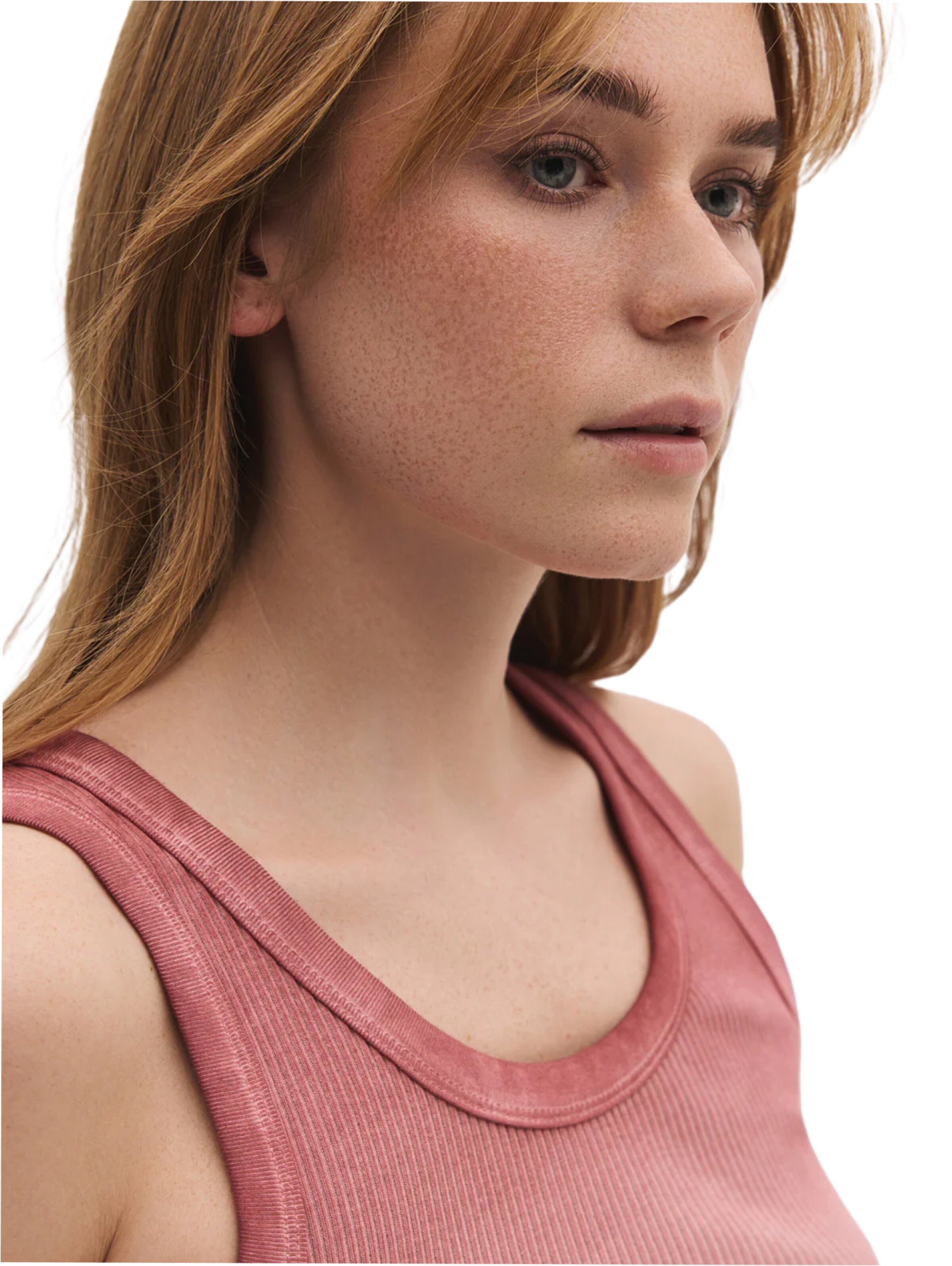 No Matter What Top in Roze