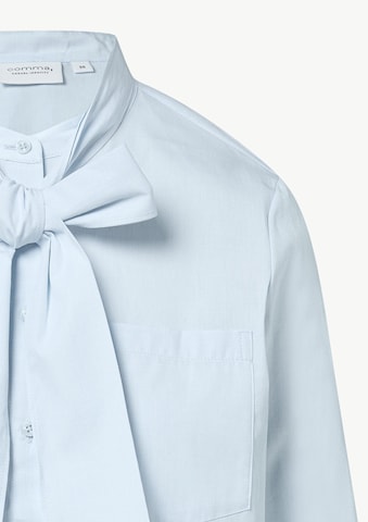 Chemisier comma casual identity en bleu