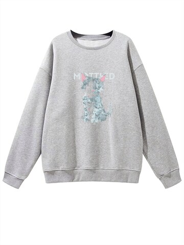 GORHEY - Sudadera 'INS Style' en gris