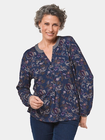 Goldner Bluse in Blau: predná strana