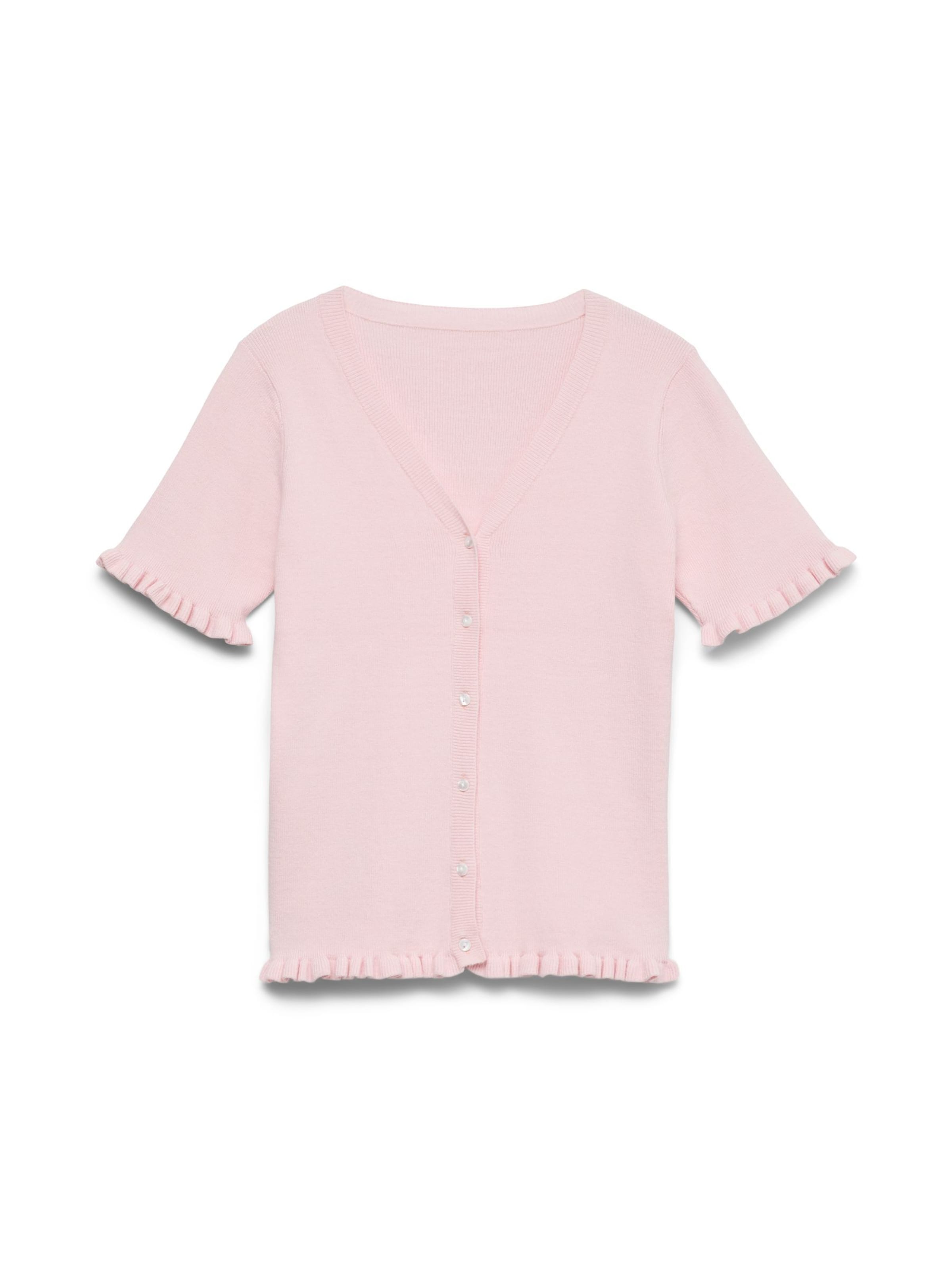 VERO MODA Cardigan 'VMAviva' en rose clair, Vue avec produit