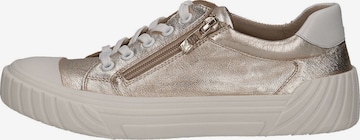 CAPRICE Sneakers laag in Goud: voorkant