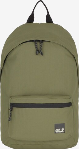 JACK WOLFSKIN Backpack in Green: front