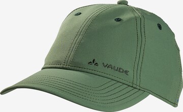 VAUDE Athletic Cap in Green: front