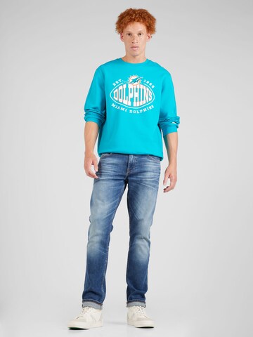 BOSS - Sweatshirt 'Muff' em azul