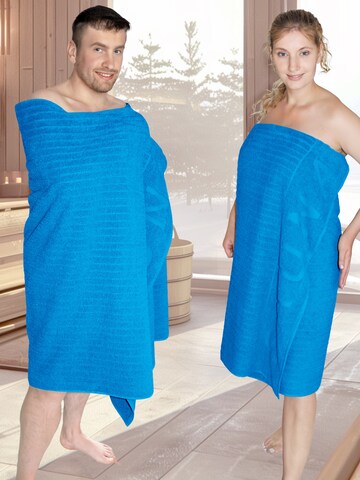 Lashuma Towel 'Kopenhagen' in Blue: front