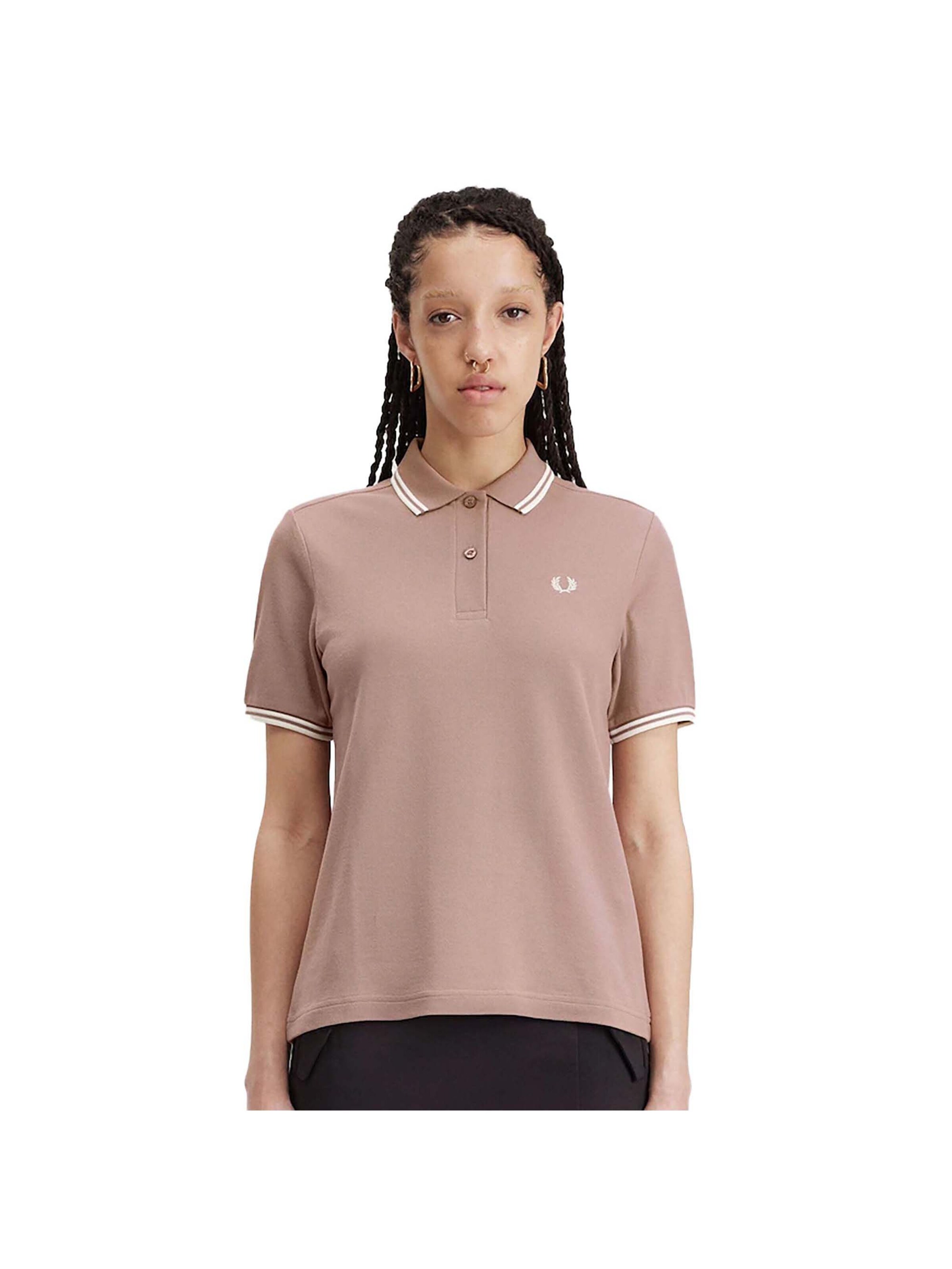 Fred Perry Shirt in Orange: front