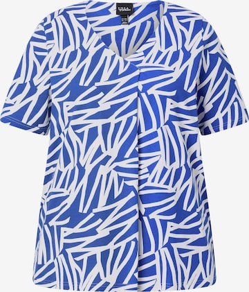 Ulla Popken Shirt in Blau: Vorderseite