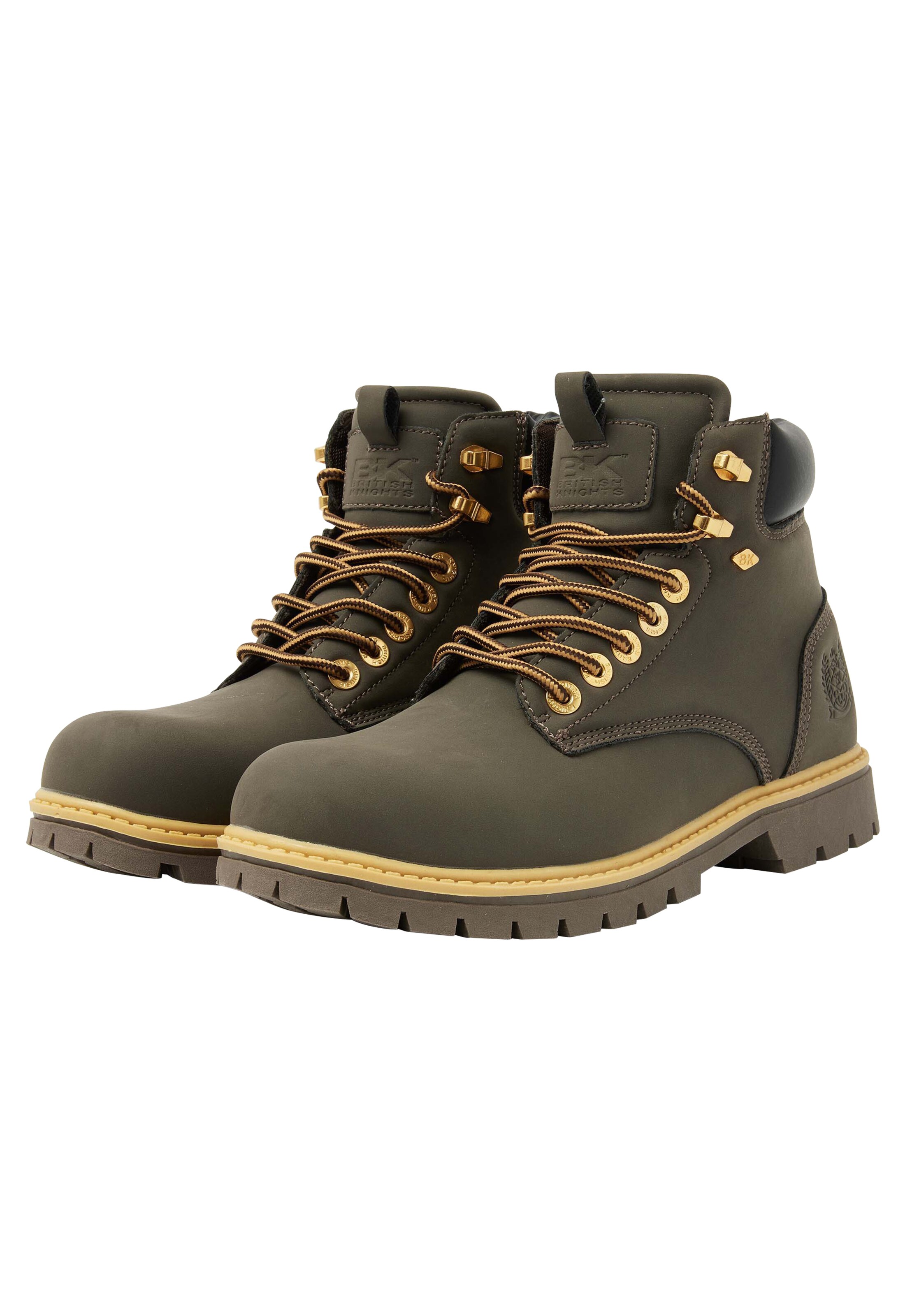 BRITISH KNIGHTS Lace-up boot 'SECCO' in Green