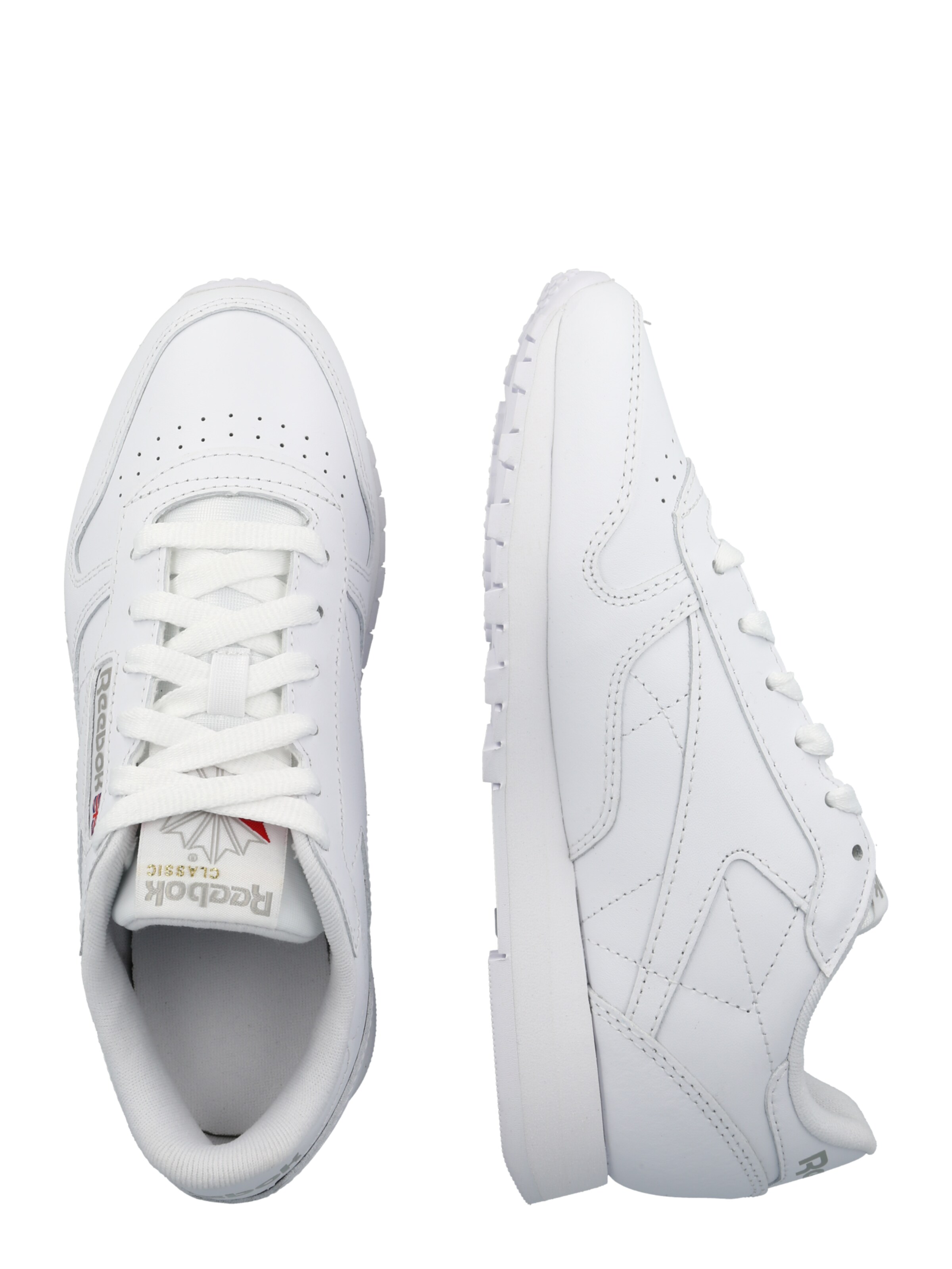 Sneaker bassa 'Classic' di Reebok in bianco