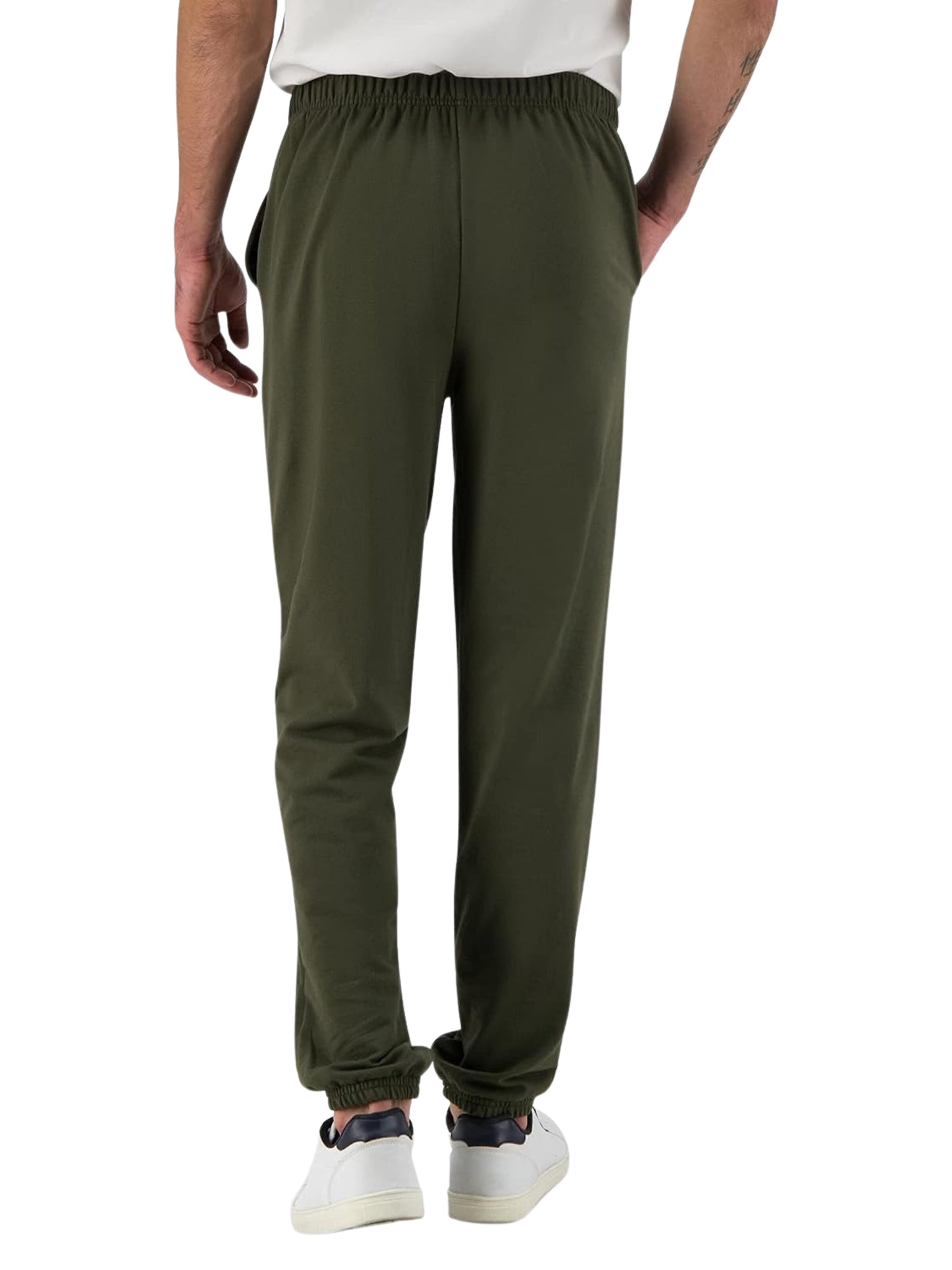 LACOSTE Tapered Sweathose in Grün