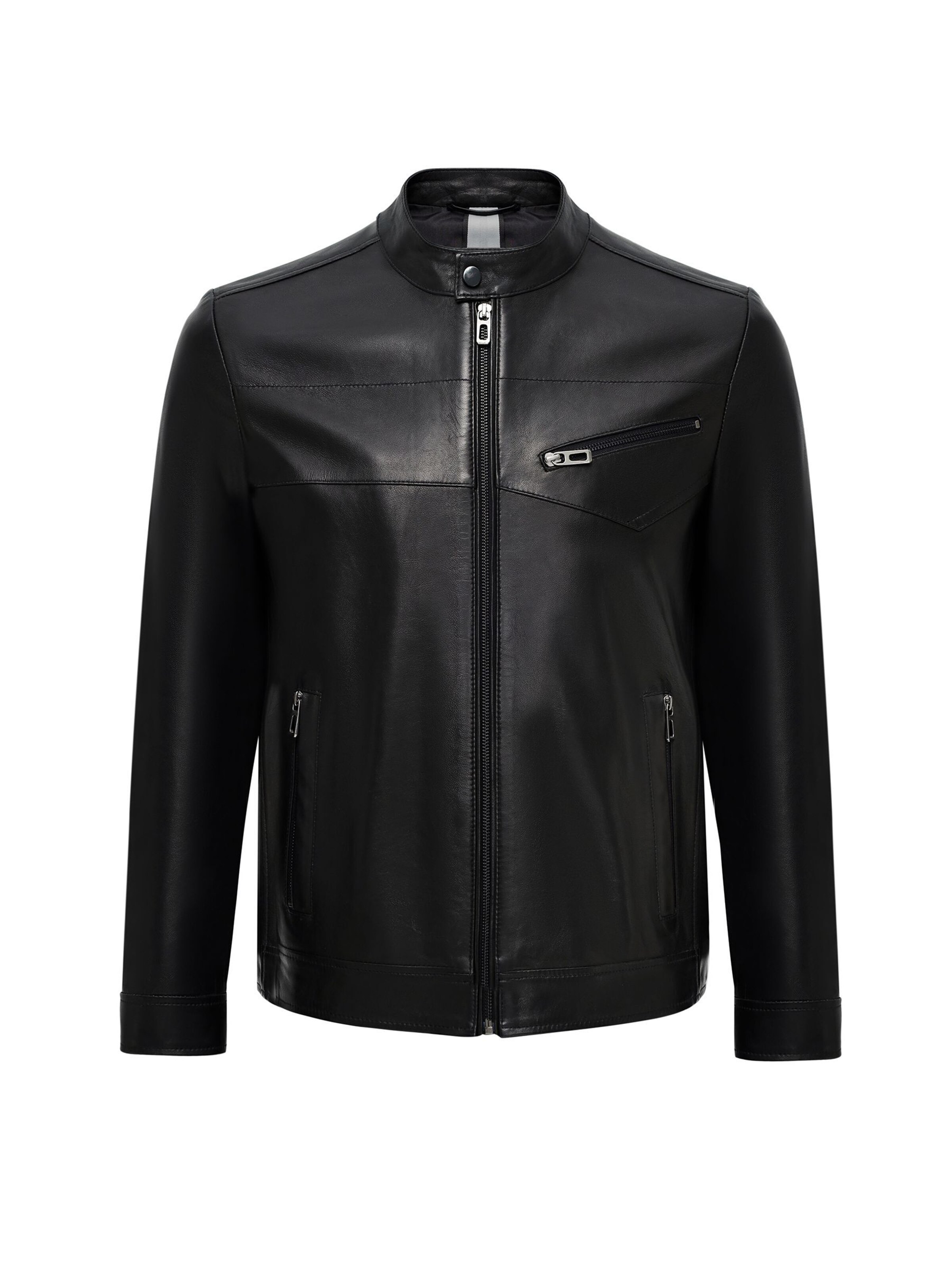 Derimod Between-season jacket ' Genuine ' in Black, Item view