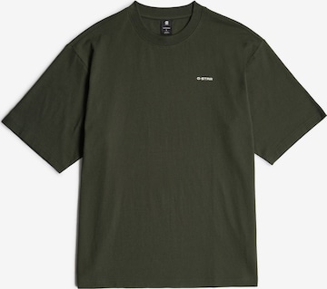G-STAR T-Shirt in Grün: Vorderseite