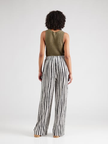 ABOUT YOU Loose fit Trousers 'Maresa' in White