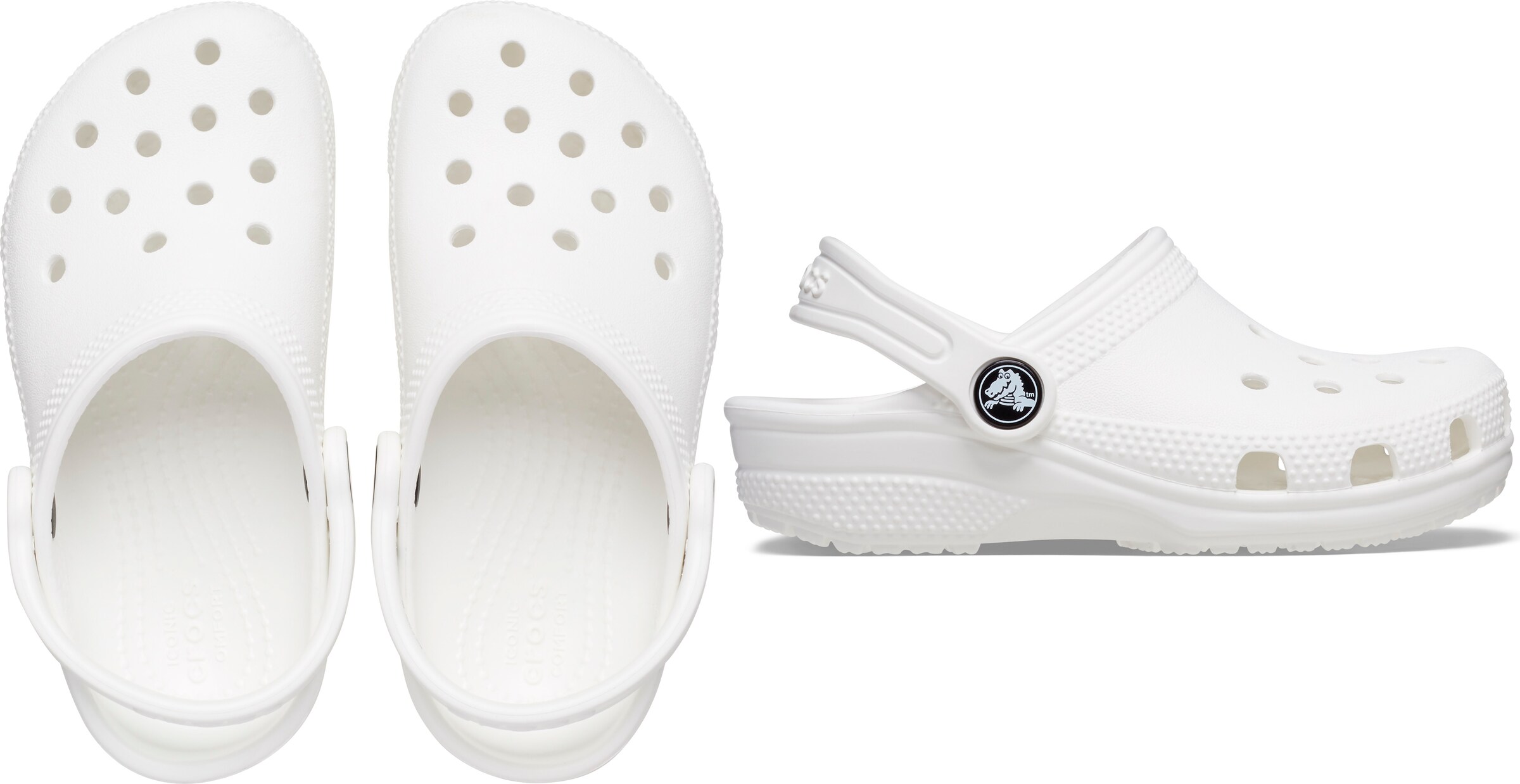 Crocs Sandals & Slippers 'Classic' in White