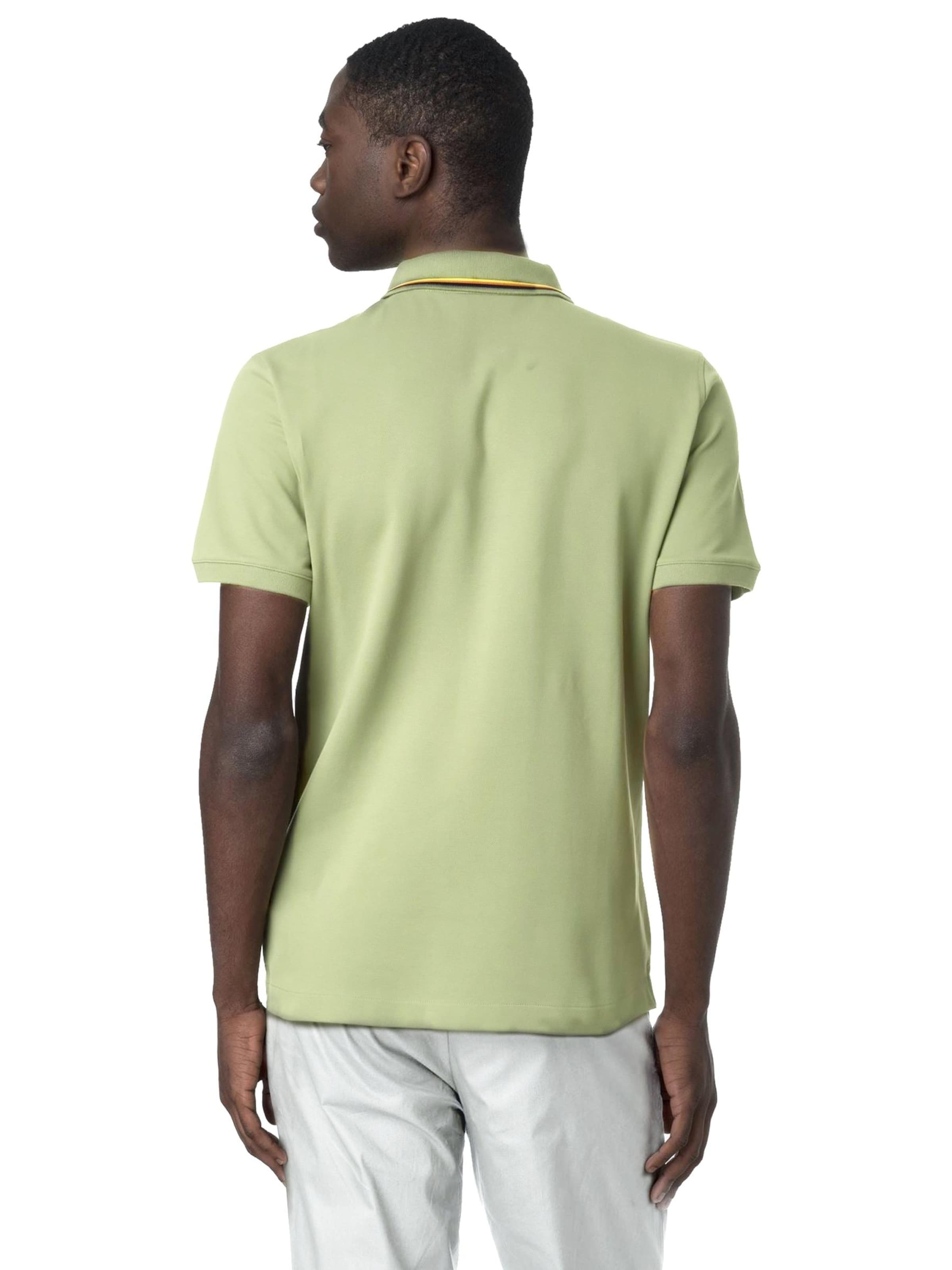 K-Way Shirt 'JUD PIQUE SLIM'‌‌‌‌‌‌‌‌ in Grün