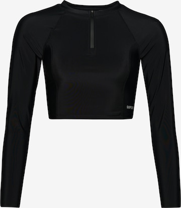 Superdry Sports Top in Black: front