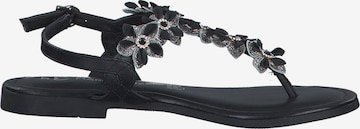 MARCO TOZZI T-Bar Sandals in Black