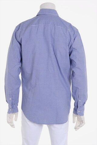Boggi Milano Button Up Shirt in L in Blue