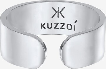 KUZZOI Ring in Silber: predná strana