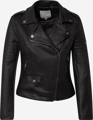 ZABAIONE Between-Season Jacket 'Gina' in Black: front