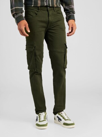 BLEND - regular Pantalón vaquero cargo en verde: frente