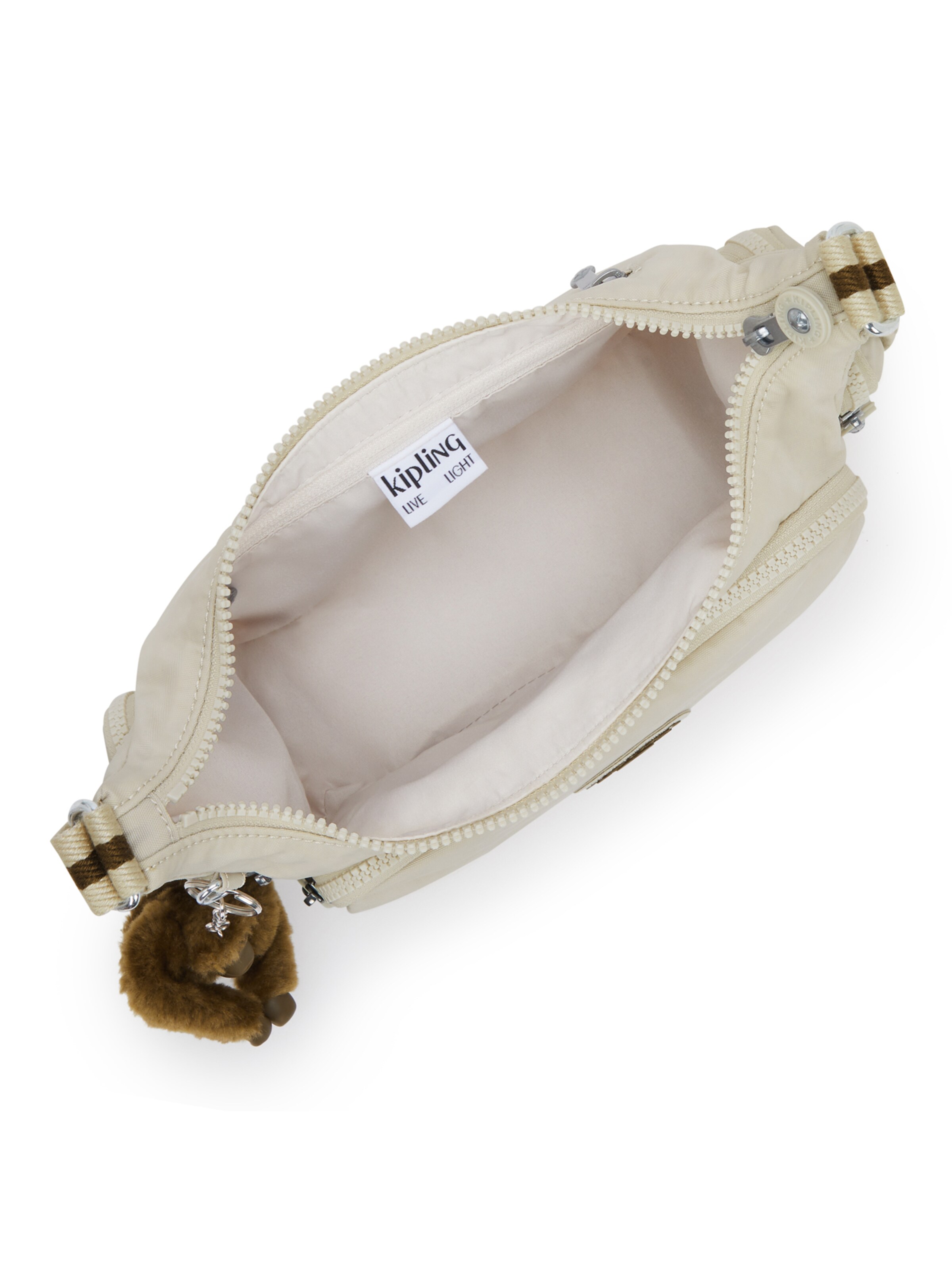 Geantă de umăr 'Gabbette' de la KIPLING pe bej