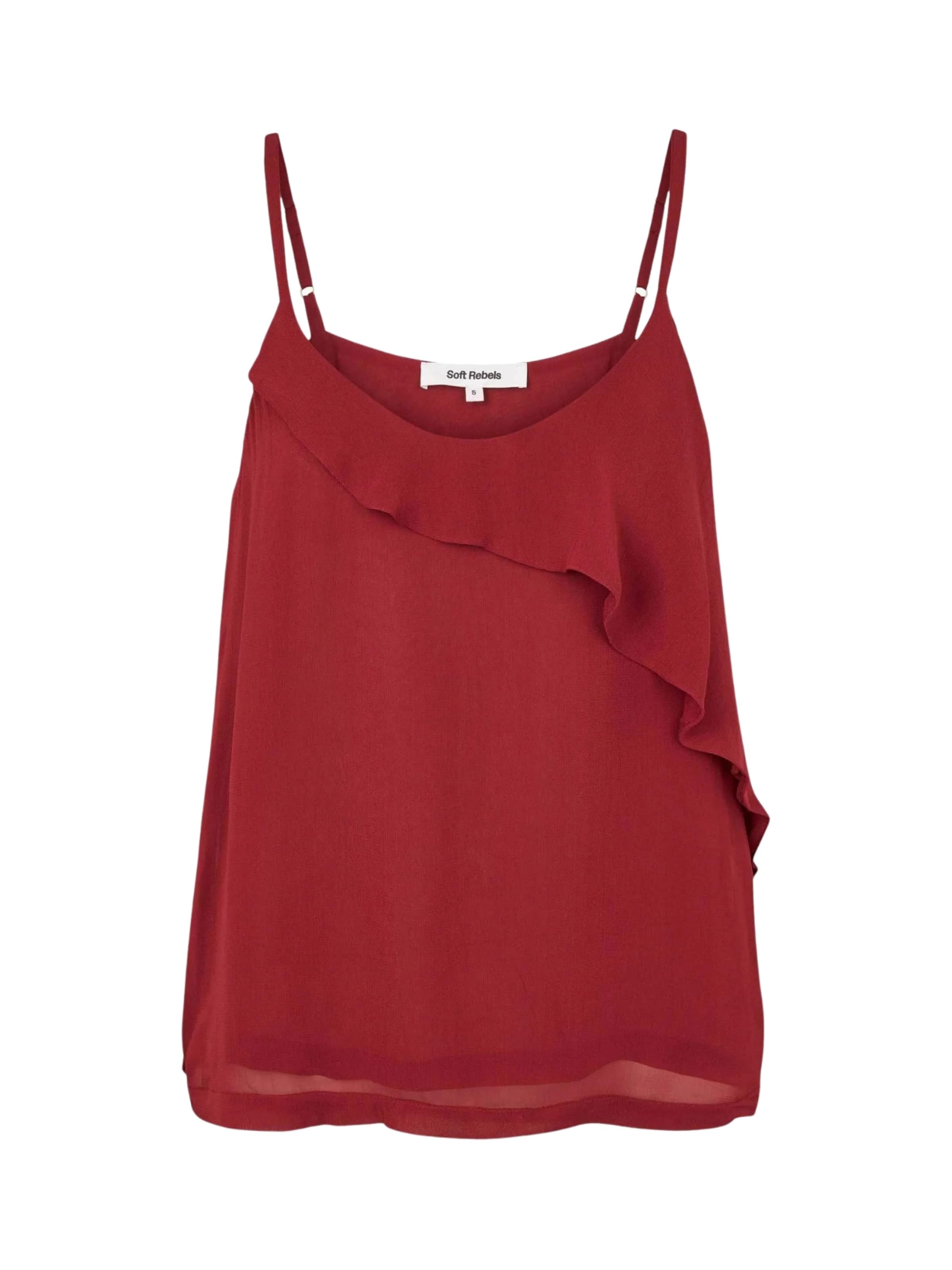 Haut ' SRGamma ' Soft Rebels en rouge : devant