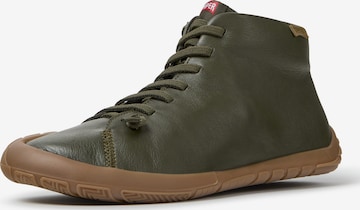 CAMPER - Sapatilhas altas ' Peu Path+ ' em verde: frente