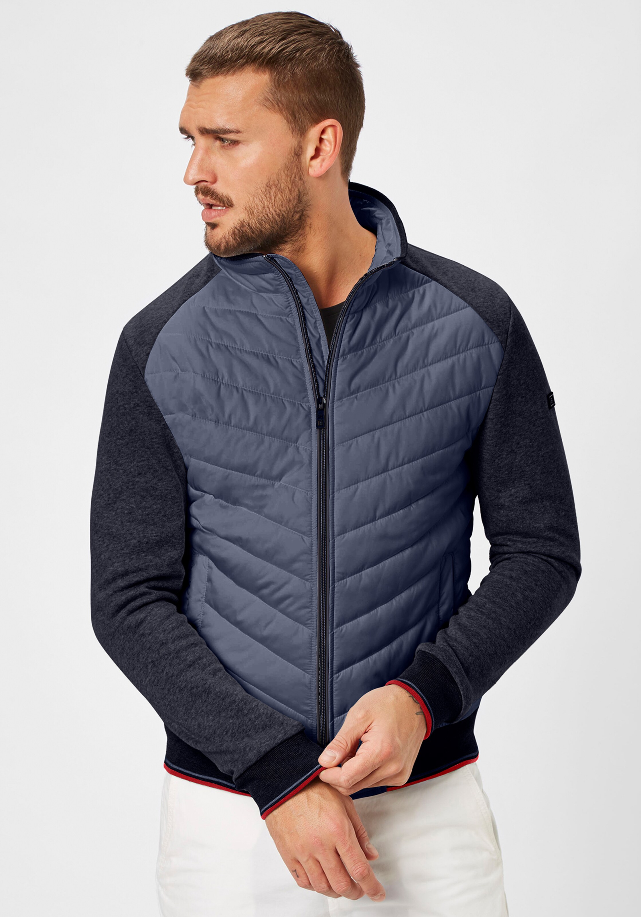 Männer Jacken S4 Jackets Übergangsjacke in Blau - MK52560 Männer Jacken S4 Jackets Übergangsjacke in Blau - MK52560