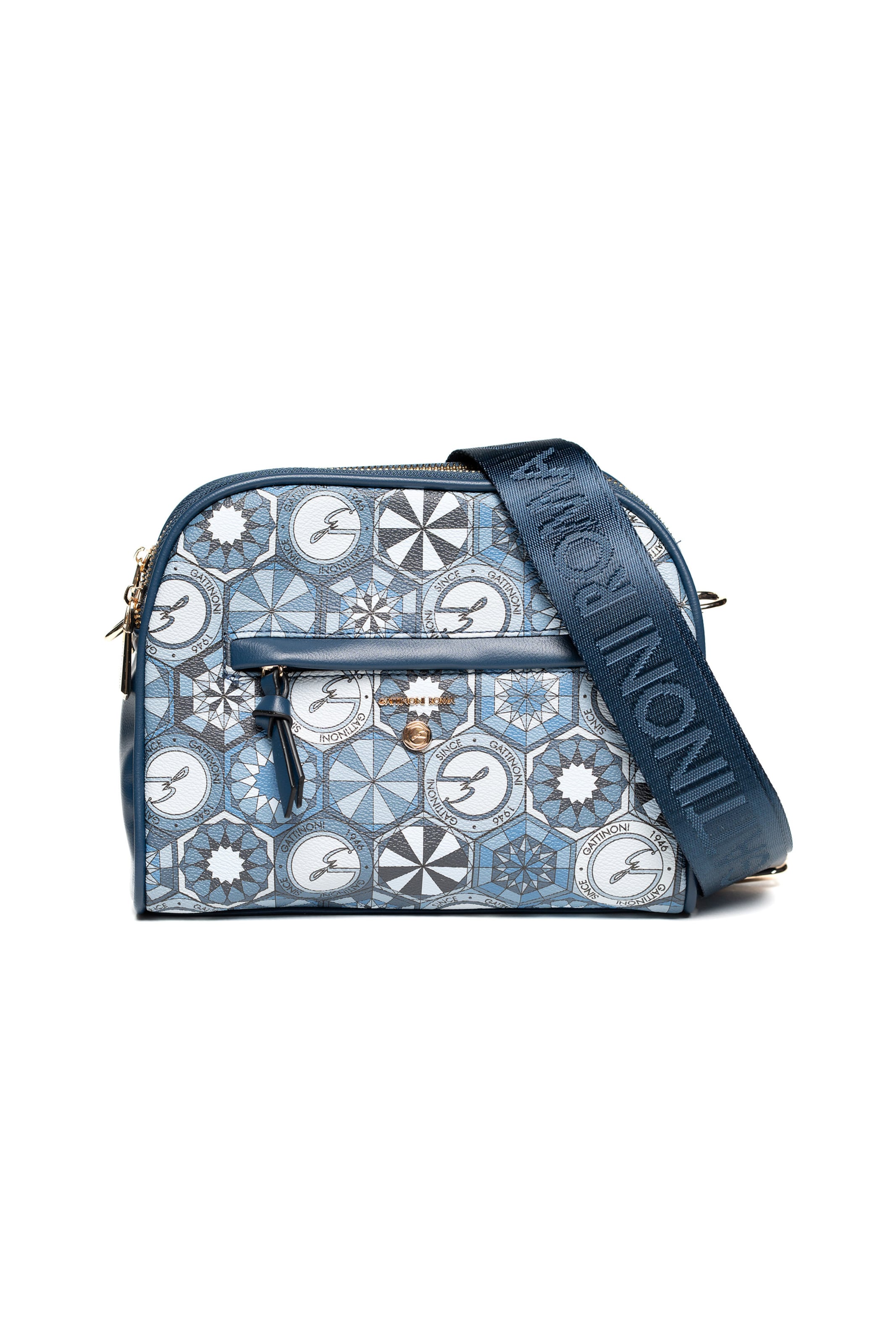 Gattinoni Crossbody Bag in Blue: front