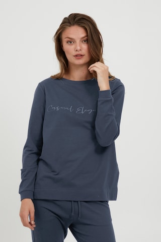 Fransa Sweatshirt 'FRBESWEAT 4' in Blue: front