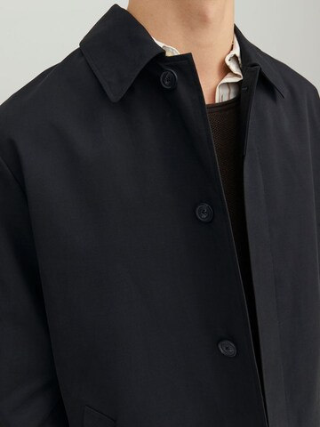 JACK & JONES Between-Seasons Coat 'Mac' in Black