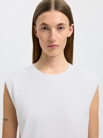 Robe SELECTED en blanc