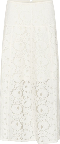 Jupe 'Taya' SOAKED IN LUXURY en blanc : devant