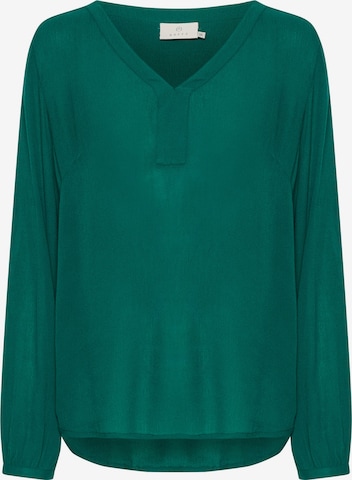 Kaffe Blouse 'Amber' in Groen: voorkant