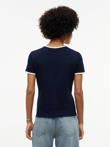 TOMMY HILFIGER T-Shirt 'Varsity' in Blau