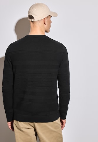 Street One MEN Pullover in Schwarz