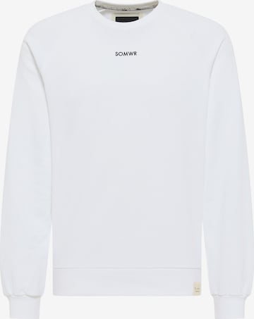 SOMWR Sweatshirt 'REFRESH' in White: front